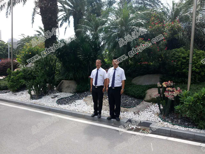 惠州碧桂园十里银滩酒店将安全职责托付给广东威远保安公司